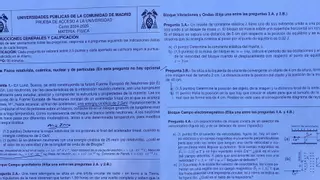 Así ha sido el polémico examen de Física de la PAU de julio en Madrid: ¿imposible de resolver?
