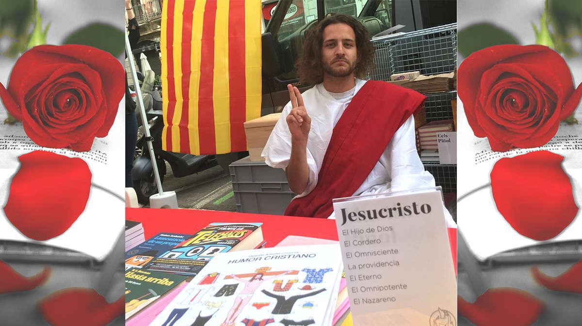 Jesucrist s’apunta a firmar llibres aquest Sant Jordi.