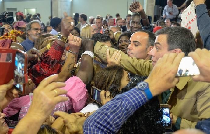 Las Palmas de Gran Canaria. Mitin de Pedro Sánchez  | 14/04/2019 | Fotógrafo: José Carlos Guerra