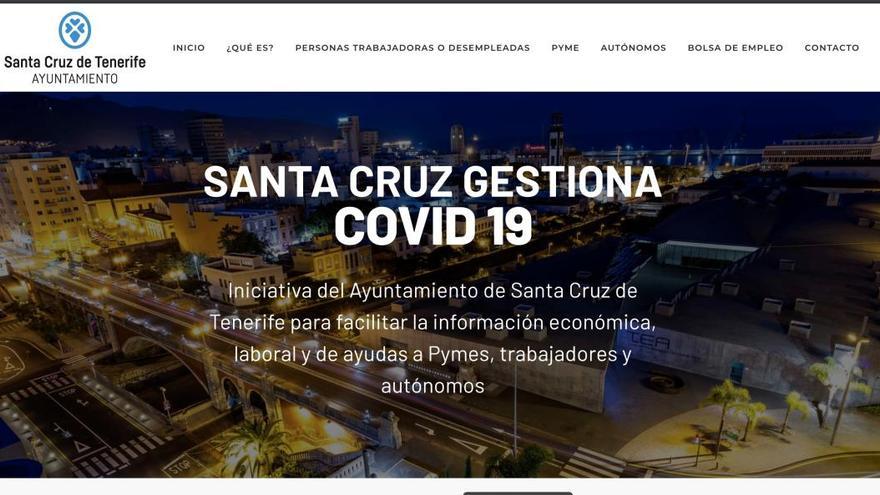 Página web de la Sociedad de Desarrollo para resolver dudas sobre la crisis del coronavirus.