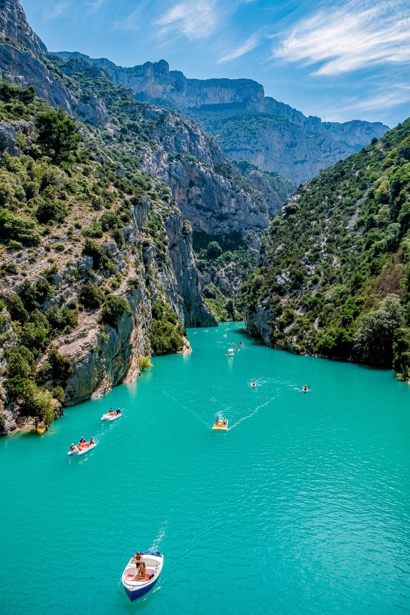 Moustiers-Sainte-Marie, el pueblo secreto de Francia enclavado entre las montañas de un parque natural