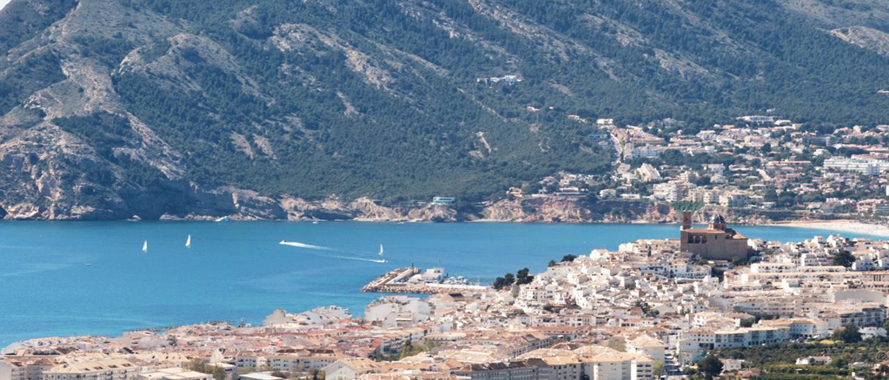 Altea desde la Sierra de Bernia