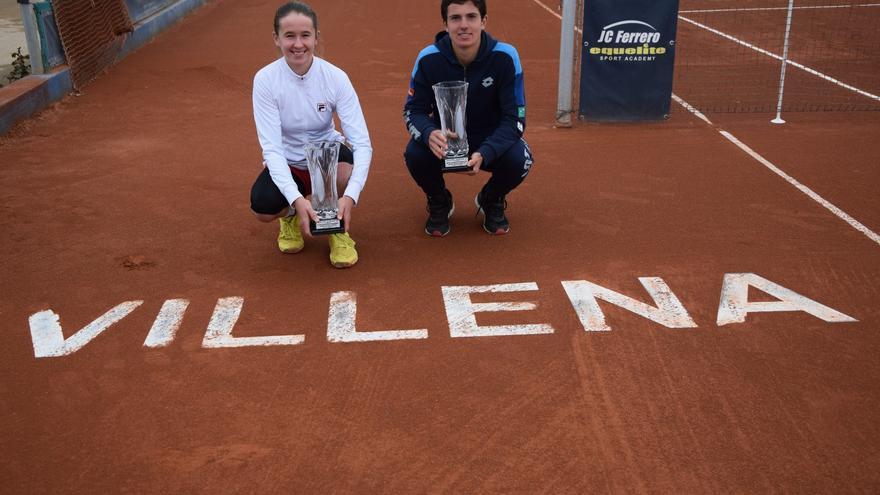 Bailly y Bartunkova se llevan el ITF J1 de Villena