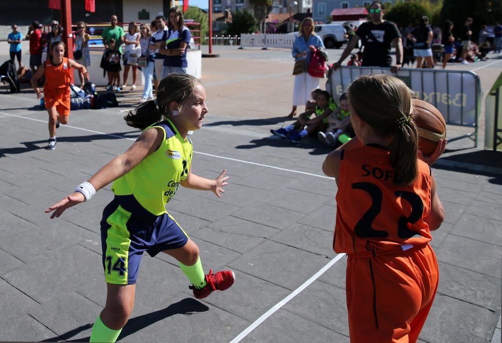 El torneo alevín, aperitivo del partido entre el Obradoiro y el Alba Berlín.