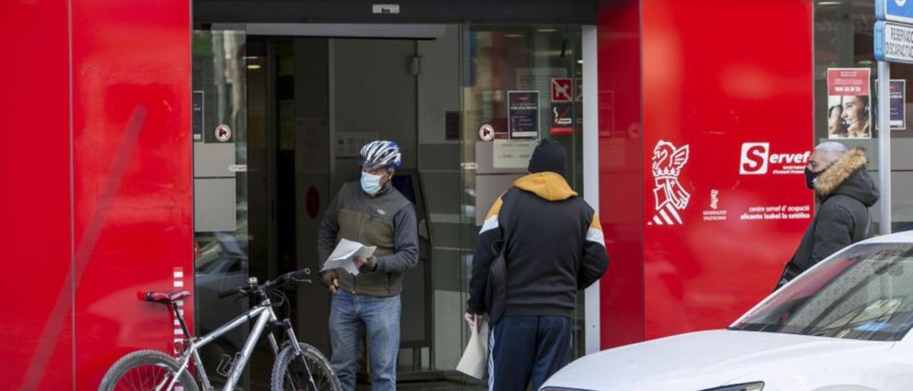 Una oficina de empleo en Alicante