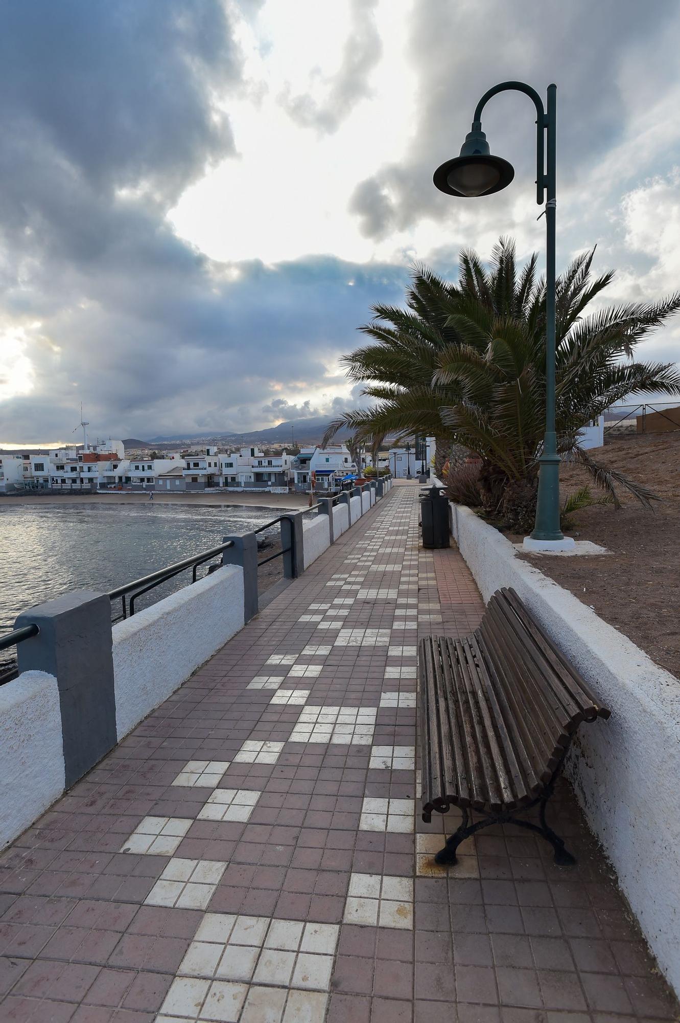 Desperfectos en la costa de Telde