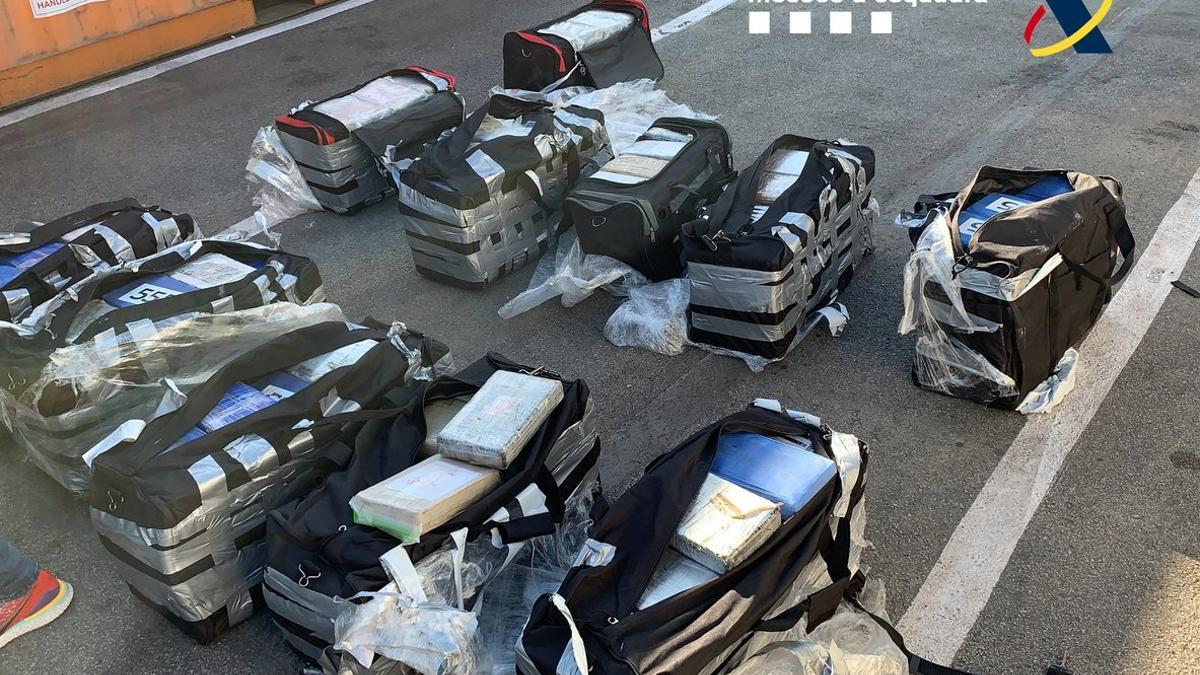 Hallados 500 kilos de cocaína en un contenedor del puerto de Barcelona