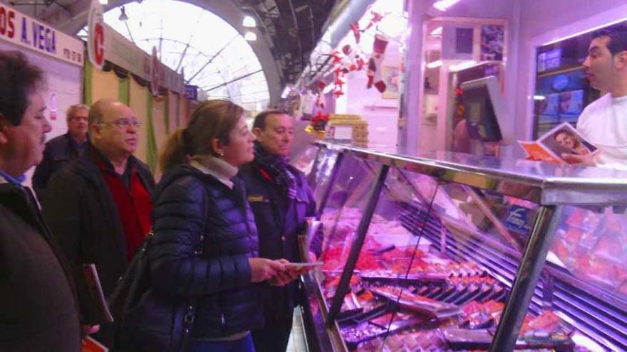 Visita de Ciudadanos al Mercado.