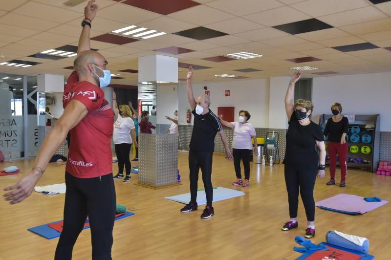 Francisco López Torregrosa, cuatro décadas yendo al gimnasio