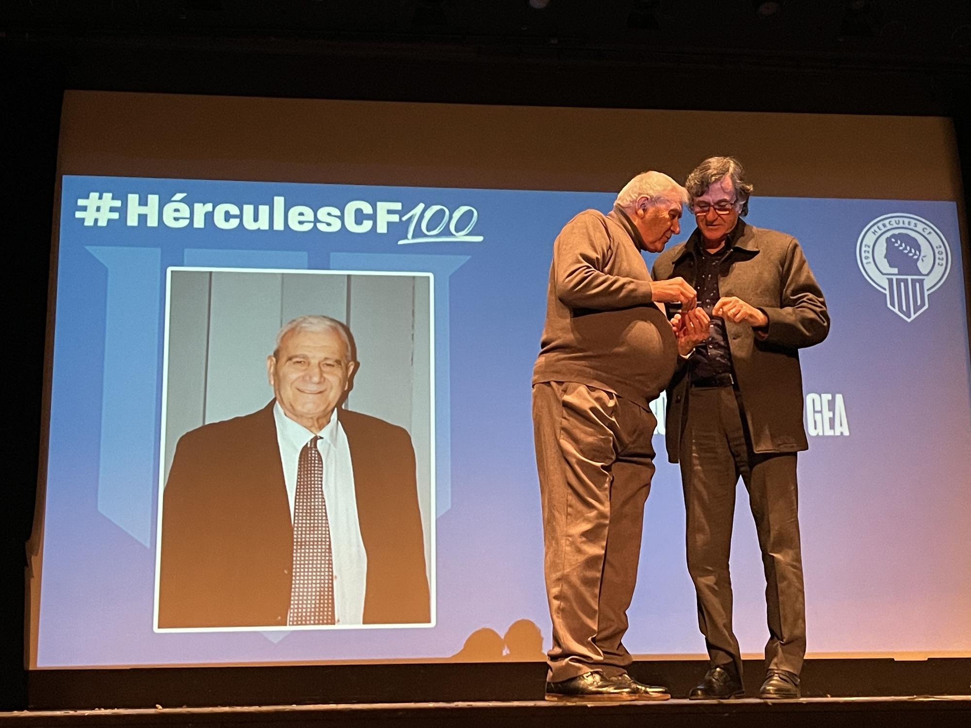 Homenaje centenario a herculanos ilustres en la CAM