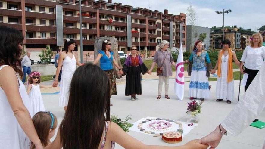 Las mujeres maliayesas piden por la paz y un mundo mejor