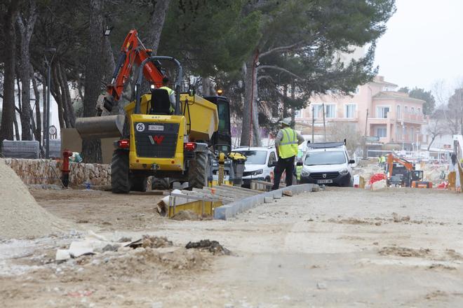 Peguera macht sich schick für die Saison: So sieht es an den Baustellen im Urlaubsort derzeit aus