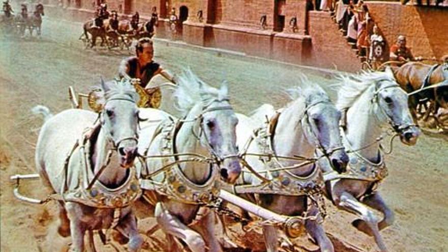 Una escena de la película ´Ben-Hur´.