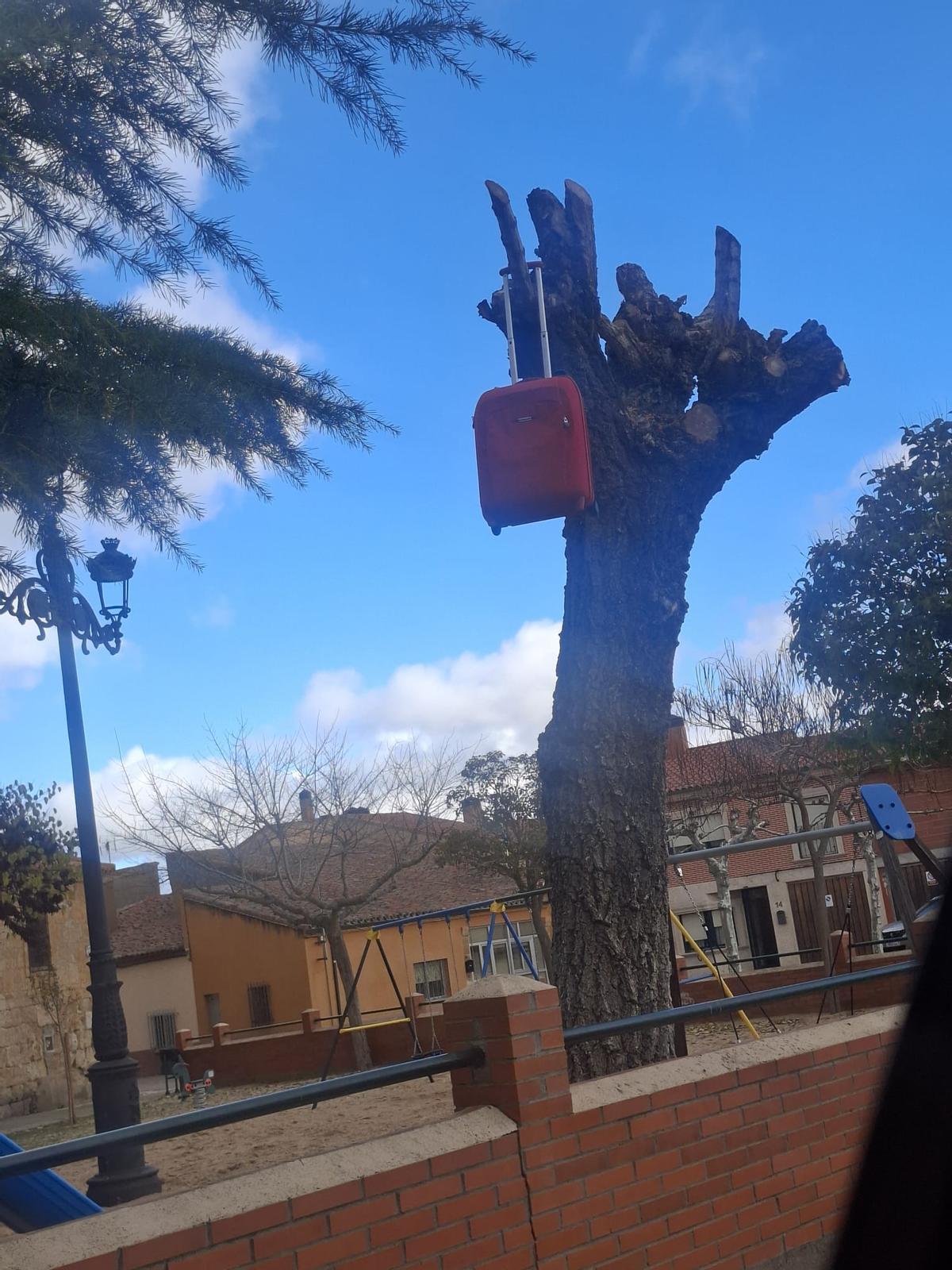 La misteriosa maleta de Moraleja del Vino.