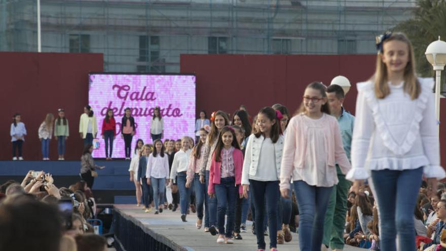 La Gala del Puerto de las candidatas infantiles se aplaza al domingo por la lluvia
