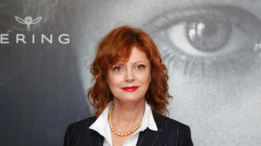 Susan Sarandon, ayer en el Festival de Cannes.