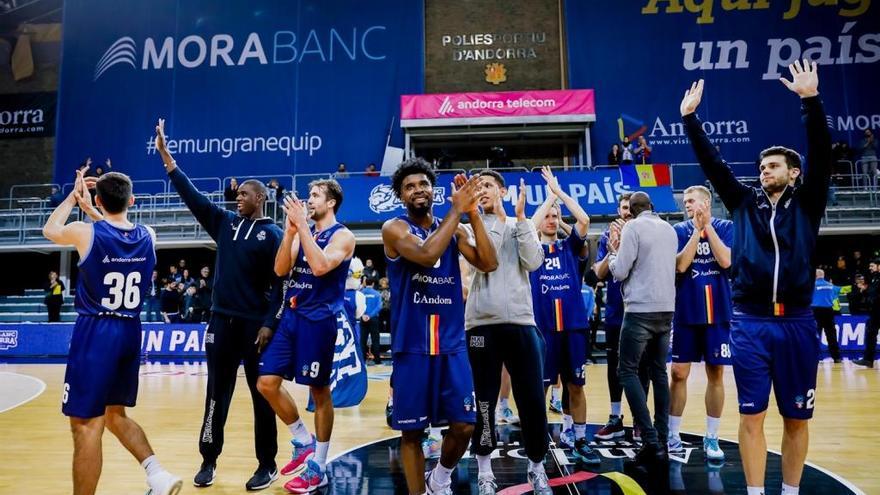 El MoraBanc Andorra, primer rival del Unicaja en el Top 16 de la Eurocup