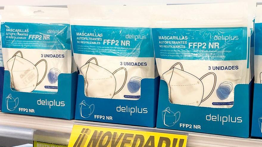 Las mascarillas FFP2 que ya vende Mercadona