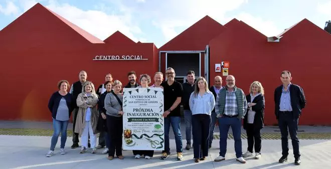 O centro social de Goiáns, de Carballo, finalista dos Premios Nacionais de Arquitectura