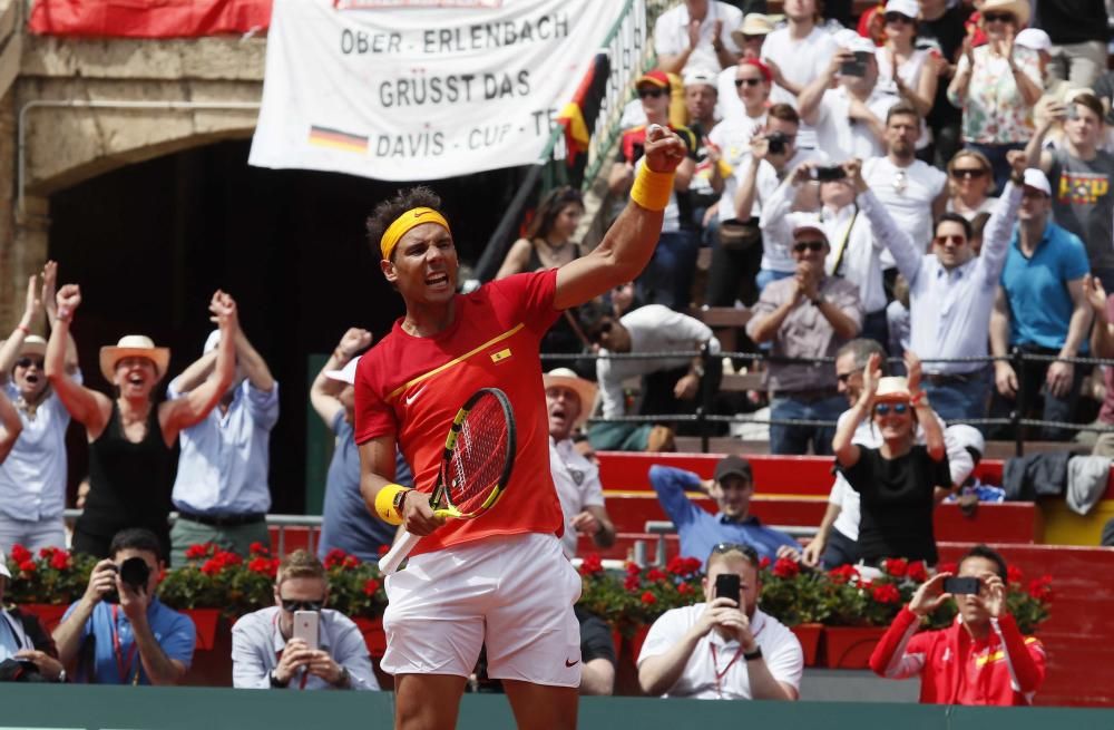 Nadal empata la eliminatoria