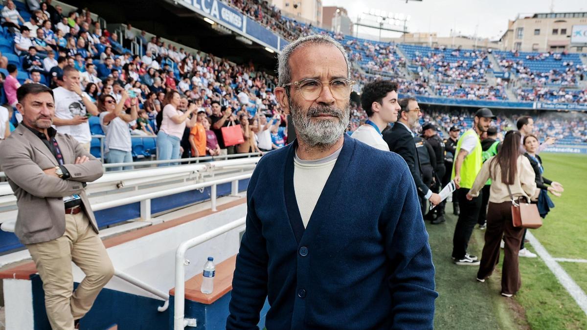 Álvaro Cervera, entrenador del CD Tenerife.