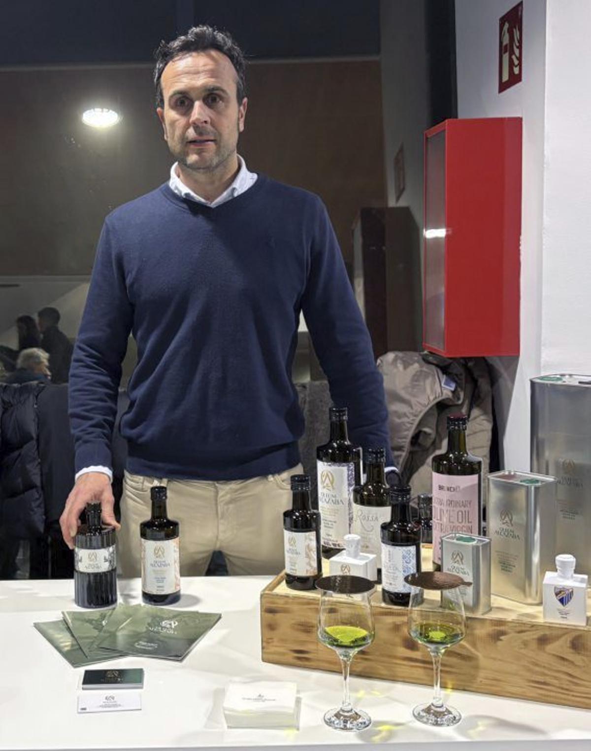 Andrés González, director gerente de Oleum Alcazaba