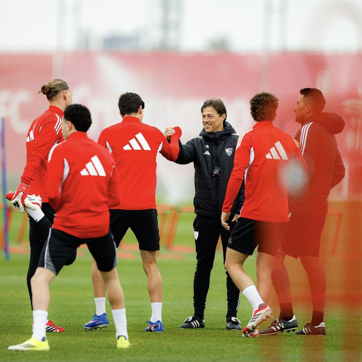 El sevilla FC vuelve a los entrenamientos de cara al Rayo