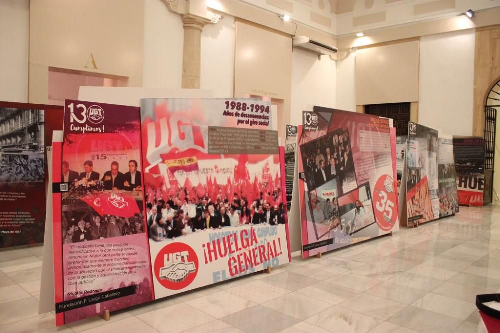 Exposición en Murcia: 130 años de UGT