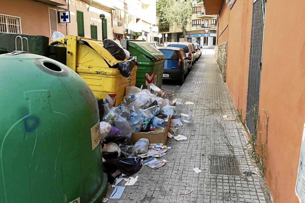 Protestas por la suciedad en Son Armadams