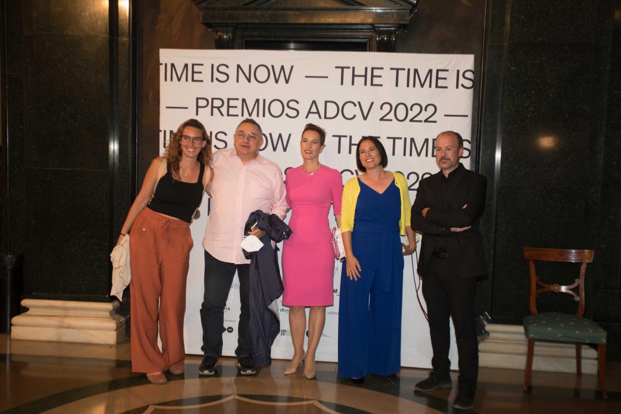 Photocall de la gala de la Asociación de Diseñadores de la Comunitat Valenciana (ADCV)