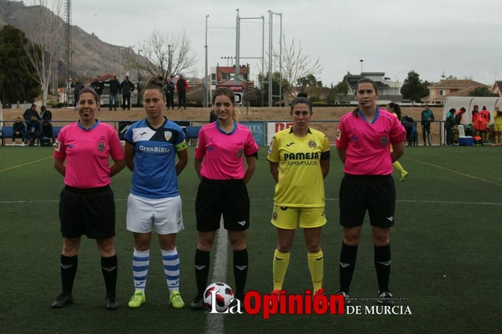 Alhama Granbibio CF-Villareal CF Femenino desde el Complejo Deportivo de Alhama