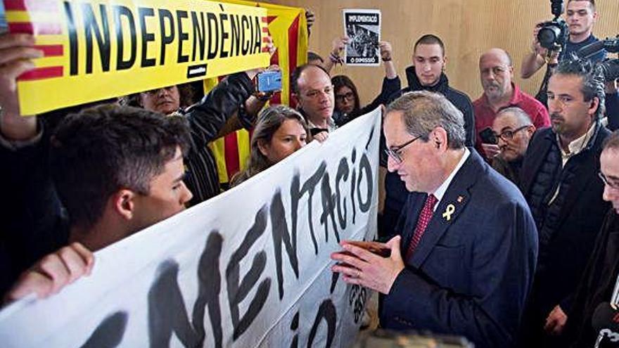 Torra dialoga amb els CDR a Sabadell