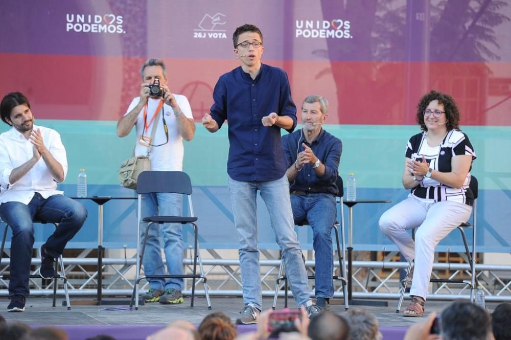 Mitin de Íñigo Errejón en Murcia