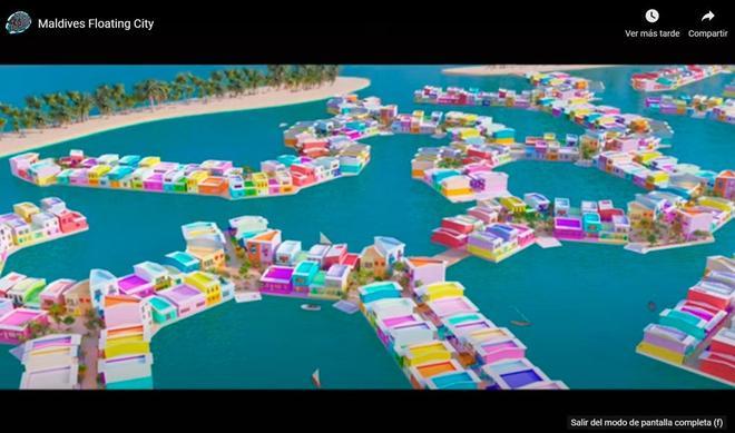 Maldivas primera ciudad flotante del mundo