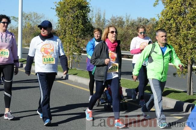 Carrera popular AFACMUR y La7TV en La Alberca: senderistas