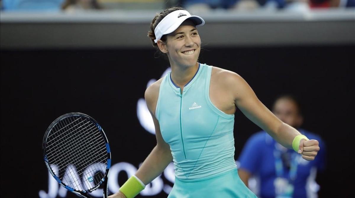 zentauroepp36991357 melbourne  australia   22 01 2017   garbine muguruza of spai170122194654