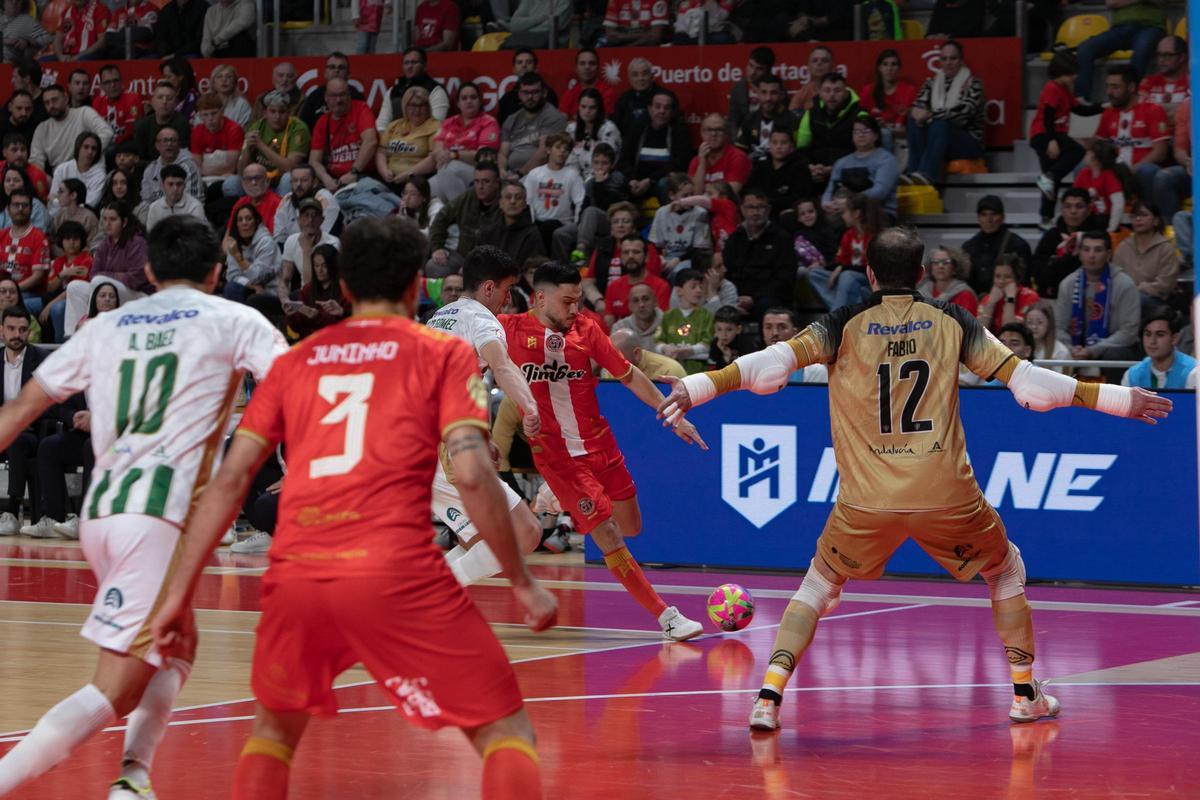 Las imágenes de la derrota de Jimbee Cartagena frente a Córdoba Las imágenes de la derrota de Jimbee Cartagena frente a Córdoba