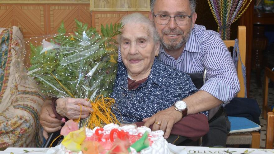 102 cumpleaños en Rafal