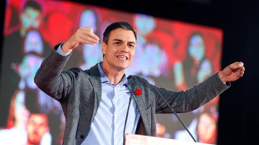 Así fue el acto de Pedro Sánchez en Gijón