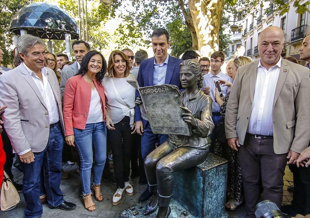 De paseo electoral con Pedro Sánchez