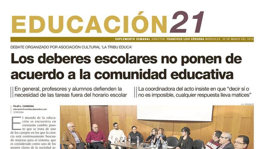 Hoy, los suplementos Educación21 y UCOniversitas