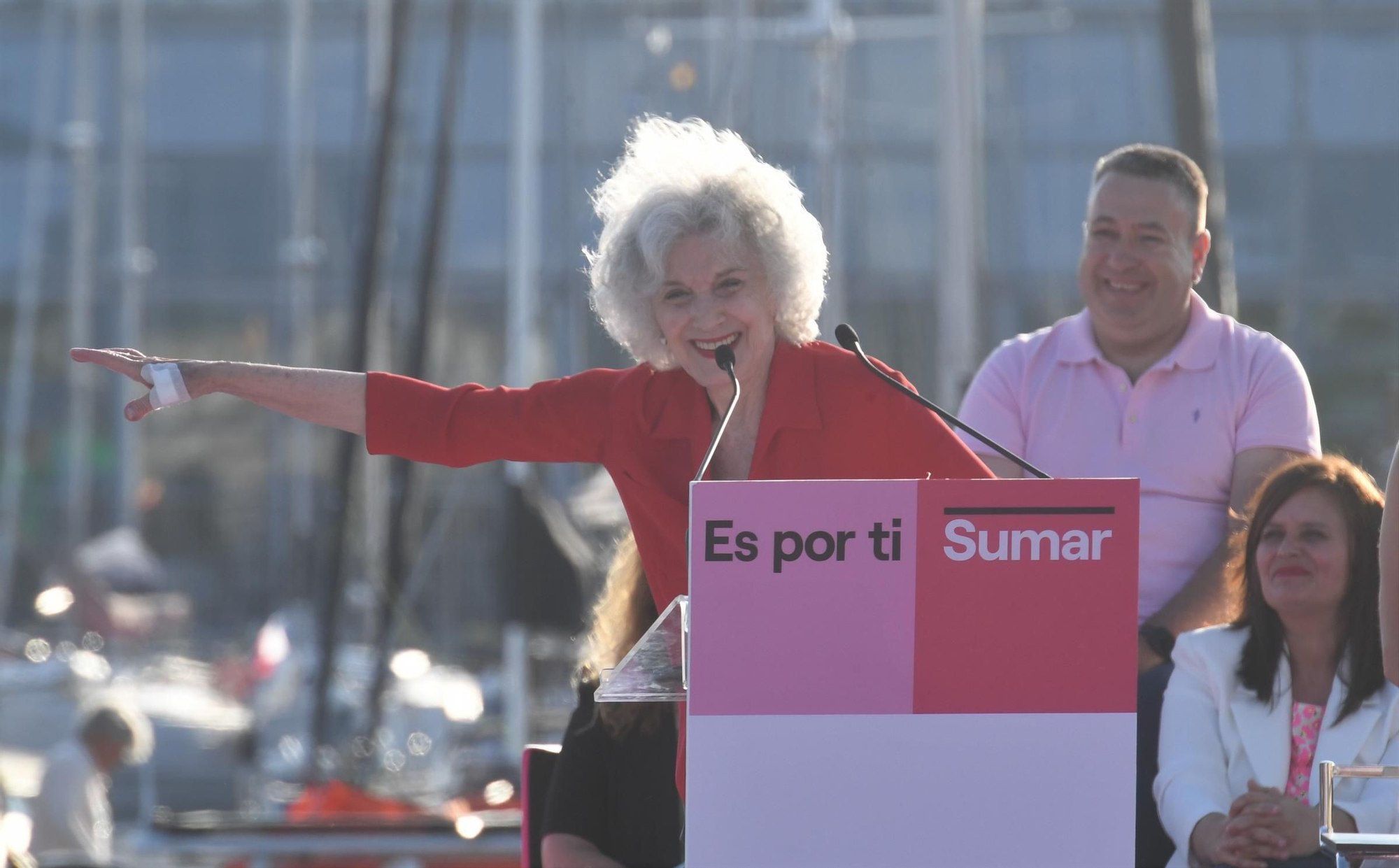 Yolanda Díaz abre campaña en A Coruña