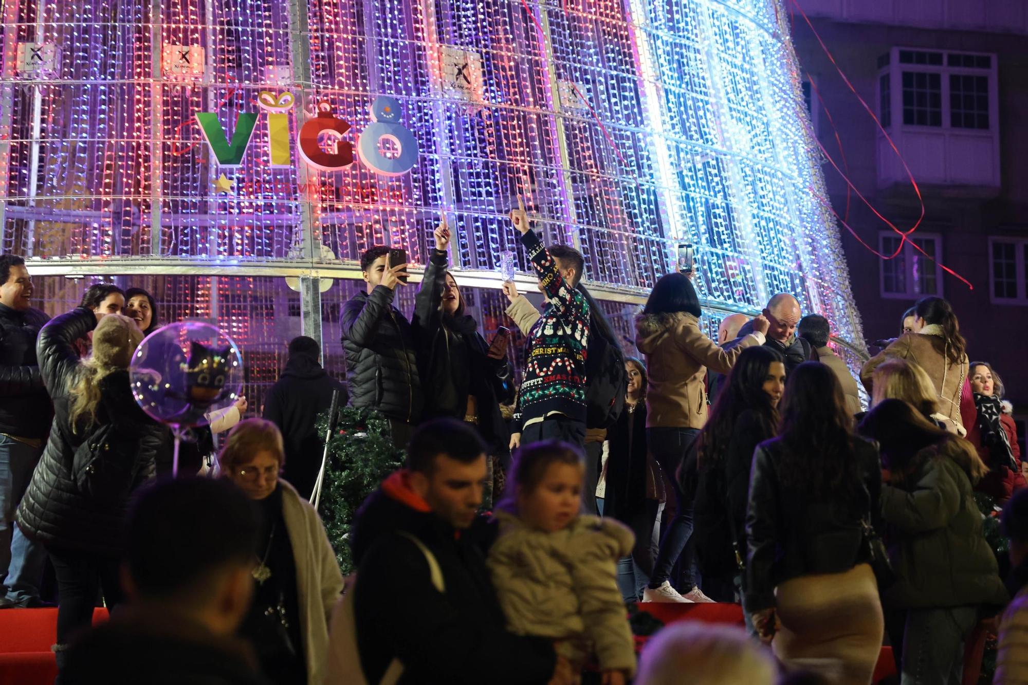 La Navidad de Vigo ya deslumbra al mundo