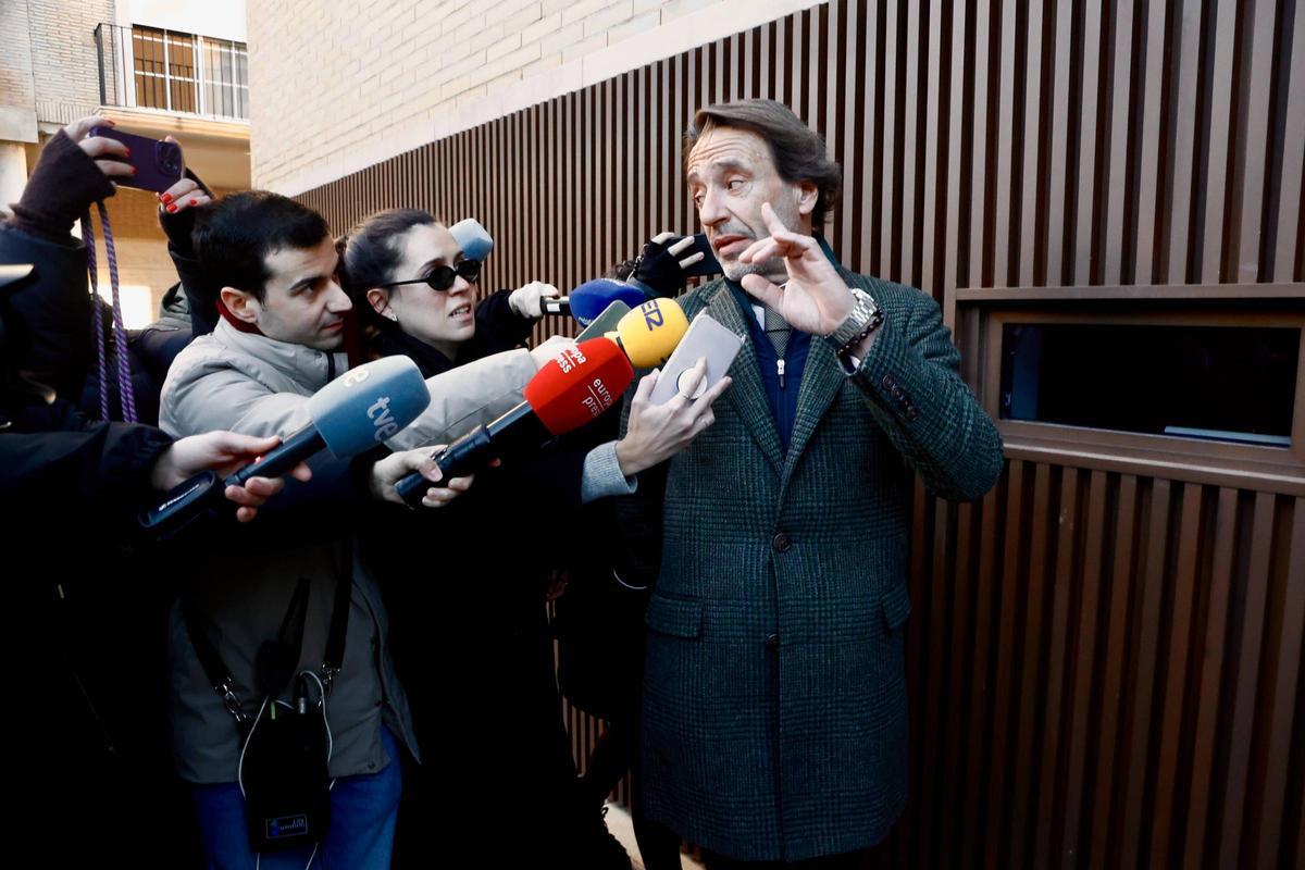 José Manuel Cuenca, accede a los juzgados de Catarroja el pasado 26 de noviembre.