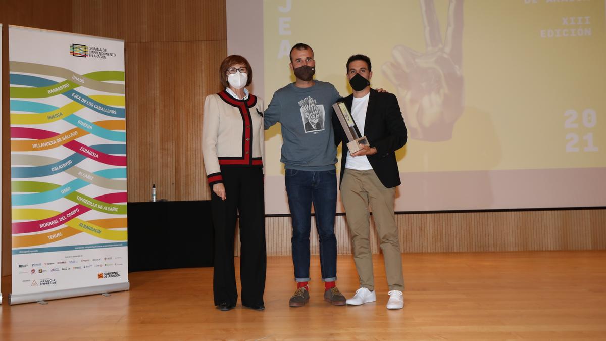 Héctor Paz y Pedro Lozano han recibido el XIII Premio Joven Empresario