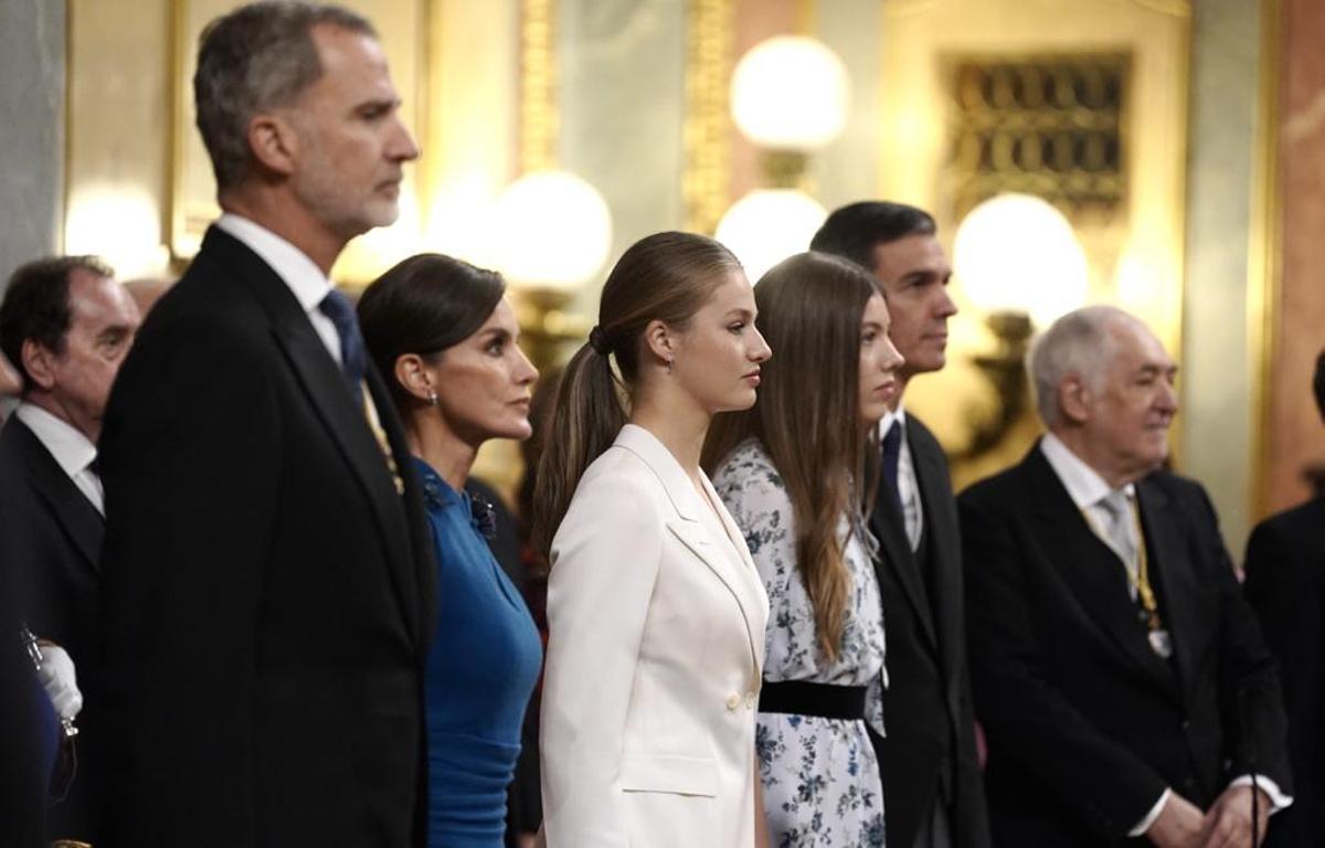 Leonor jura la Constitución en su 18 cumpleaños