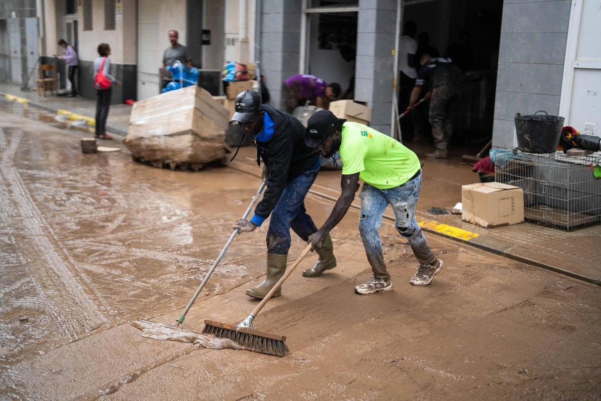 Destrozos provocados por la dana en el Montsià