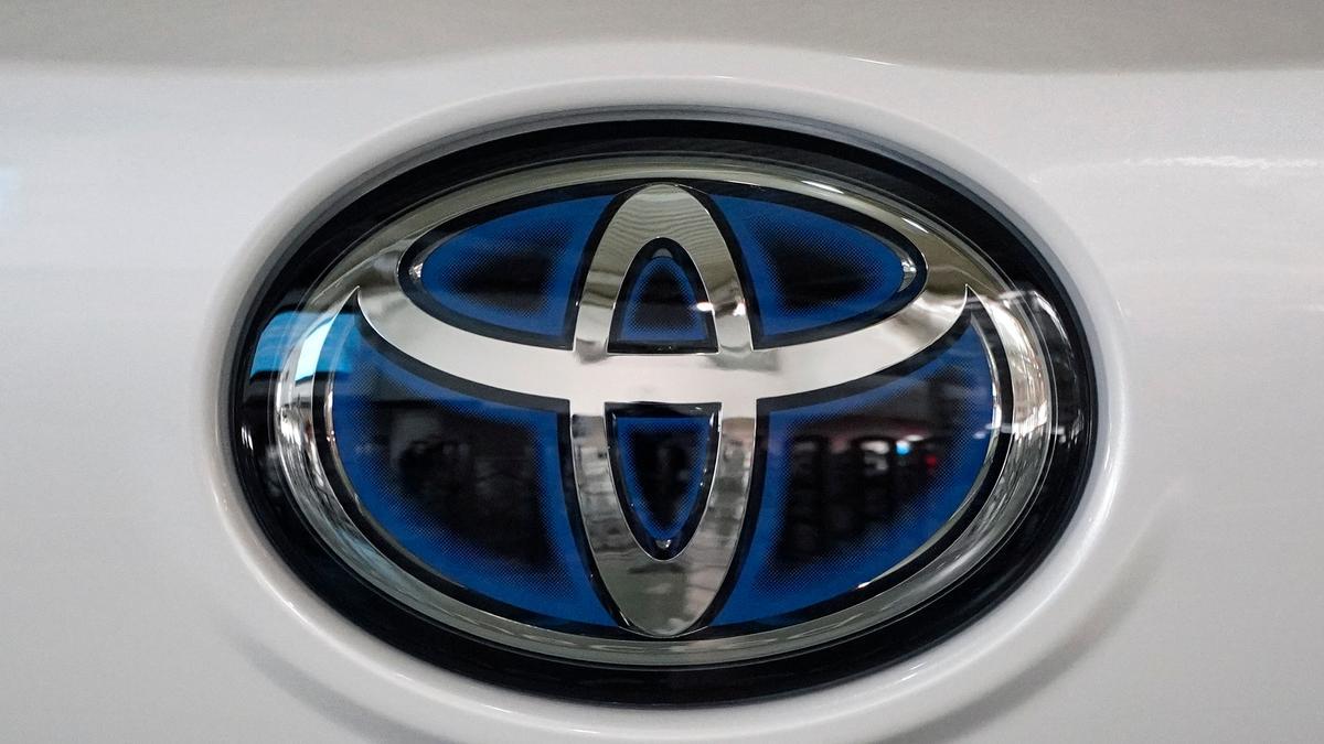 El logo de Toyota.