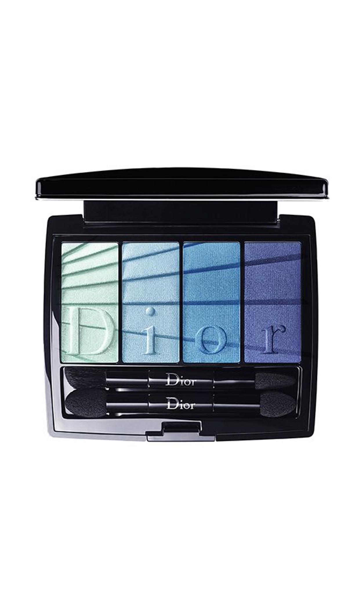 Paleta de sombras azules de Dior