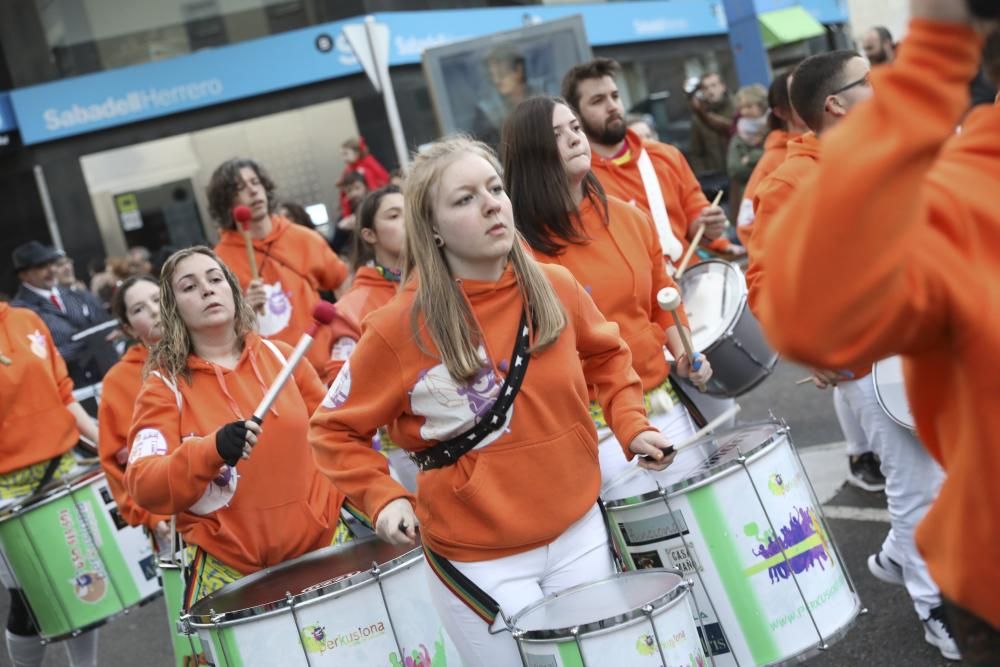 Desfile de Antroxu en Avilés